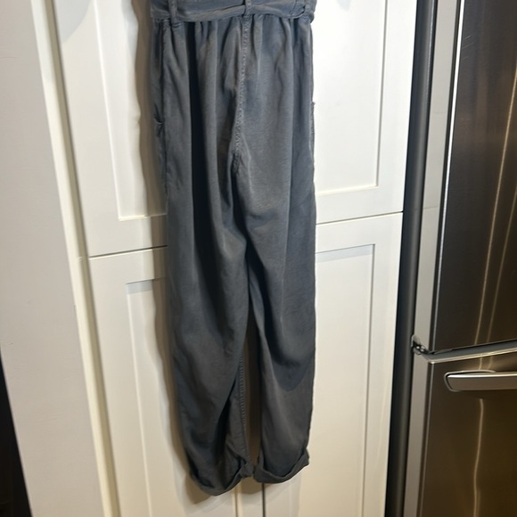 Urban Outfitters BDG Grey Lyocell Victory Zip Jumpsuit Boilersuit Women’s L - Picture 14 of 15